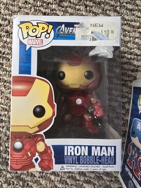 Rare Funko Pop Marvel Avengers Iron Man Rare Vinyl Figure Collectible New